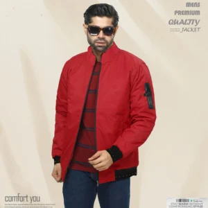 Premium Basic Jacket- Red