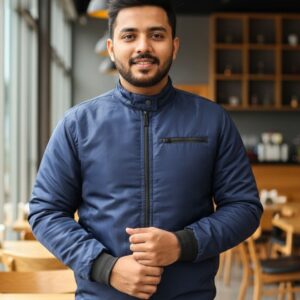 Premium Basic Jacket- Dark Navy