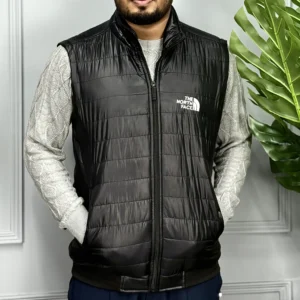 Sleeveless Jacket – Black