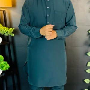 Solid Kabli Set - Bottle Green