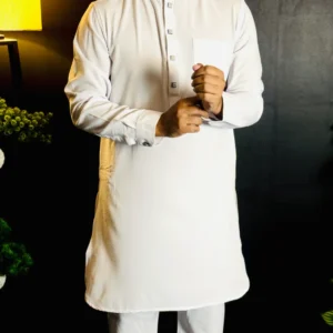 Solid Kabli Set - White