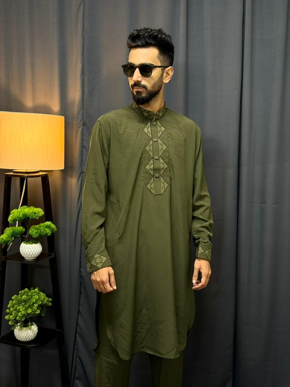 কাবলি সেট - অলিভ